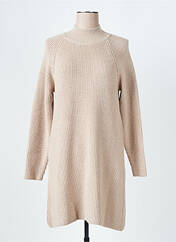 Robe pull beige MUS & BOMBON pour femme seconde vue