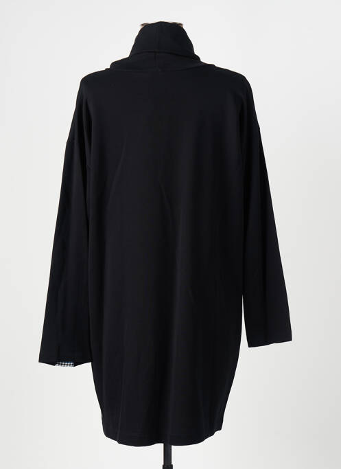 Robe mi-longue manches longues manches longues noir COP COPINE femme