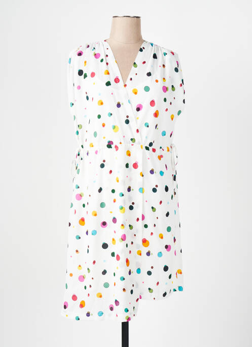 Robe mi-longue blanc COP COPINE pour femme