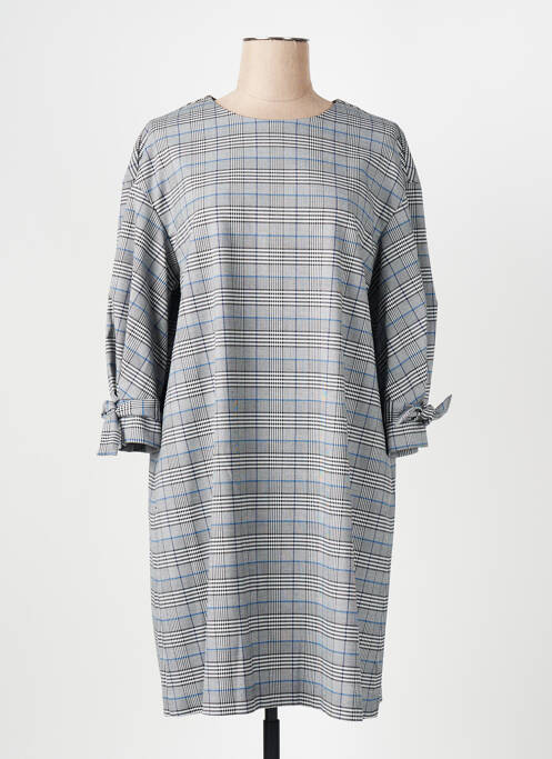Robe mi-longue gris TOMMY HILFIGER pour femme