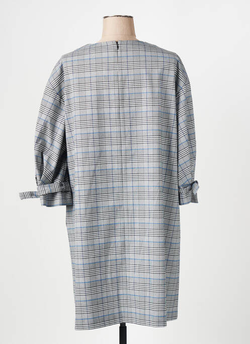 Robe mi-longue gris TOMMY HILFIGER pour femme