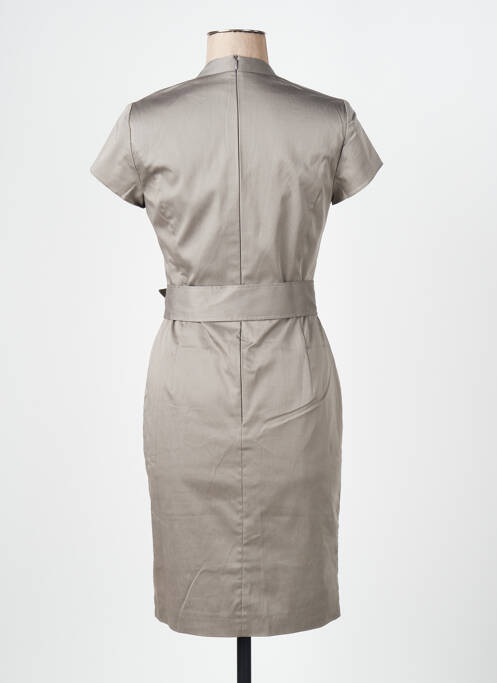 Robe mi-longue gris VERA MONT pour femme