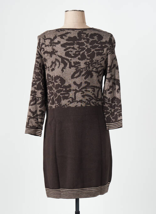 Robe mi-longue marron GERRY WEBER pour femme