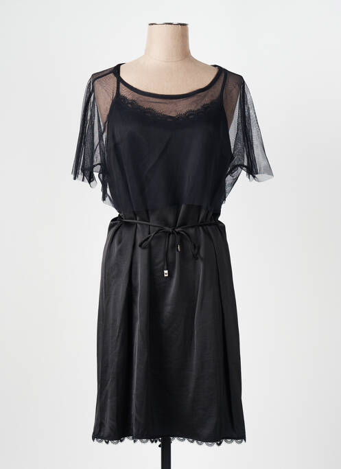 Robe mi-longue noir COP COPINE pour femme