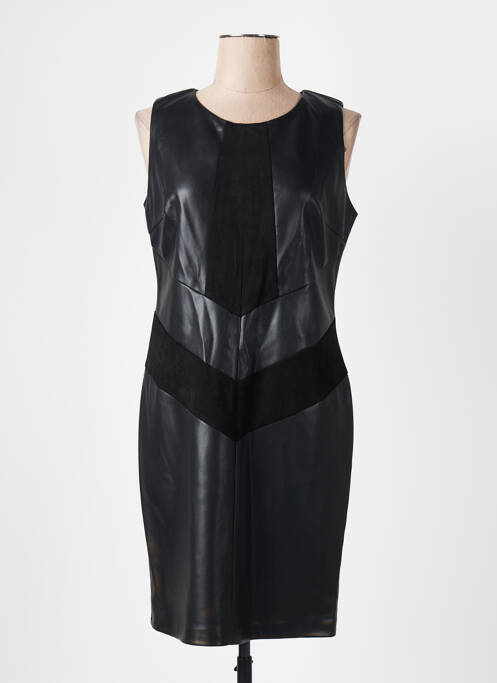 Robe mi-longue noir JUS D'ORANGE pour femme
