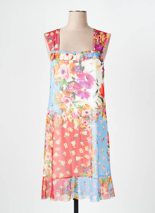 Robe mi-longue rouge OLIVIER PHILIPS pour femme