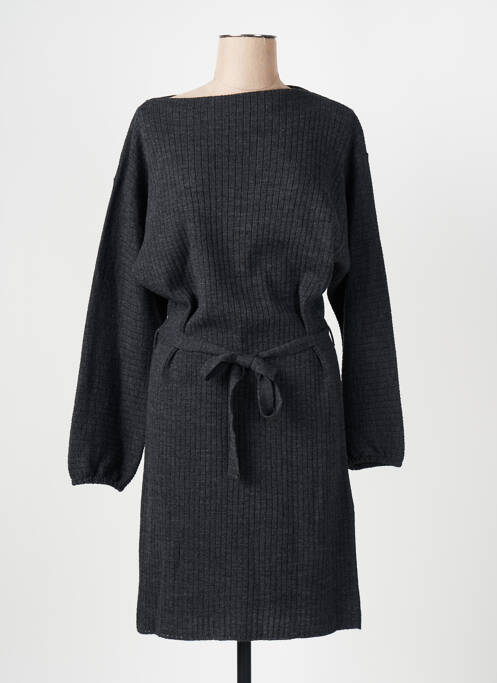 Robe pull gris LA FEE MARABOUTEE pour femme
