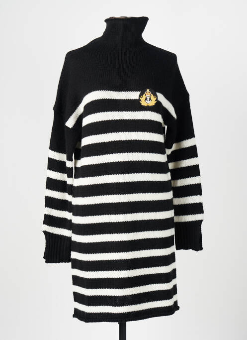 Robe pull noir FIVE pour femme