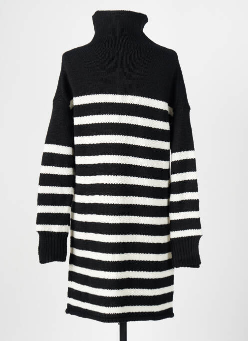 Robe pull noir FIVE pour femme