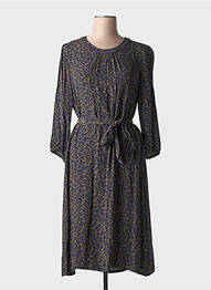 Robe mi-longue manches longues manches longues vert ROBE LEGERE BY VERA MONT femme