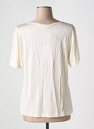 T-shirt coupe cintrée manches courtes jaune PERSONA femme