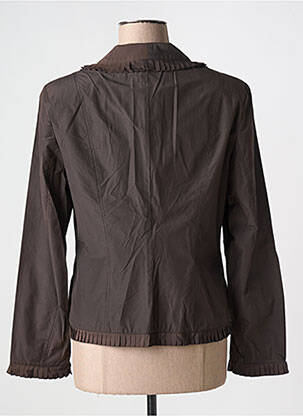 Veste casual col tailleur marron GERRY WEBER femme