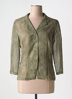 Chemisier vert LA ROCHELLE pour femme