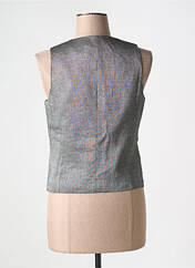 Gilet sans manche gris LA FEE MARABOUTEE pour femme seconde vue