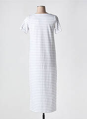 Robe longue blanc MUS & BOMBON pour femme seconde vue