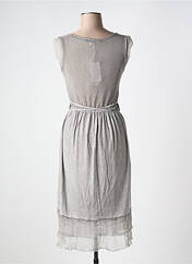Robe mi-longue gris LA FEE MARABOUTEE pour femme seconde vue