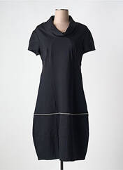 Robe mi-longue noir CHRISTINE LAURE pour femme seconde vue