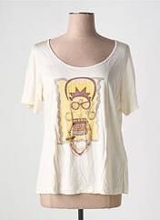 T-shirt jaune PERSONA pour femme seconde vue