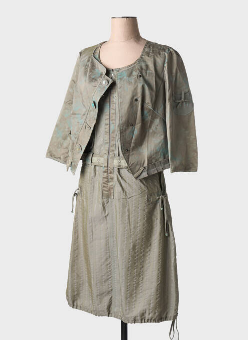 Ensemble robe vert MY WAY pour femme