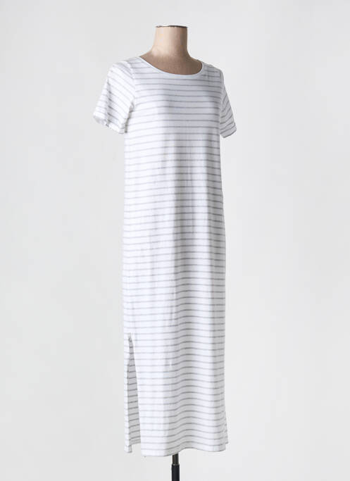 Robe longue blanc MUS & BOMBON pour femme