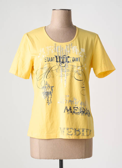 T-shirt jaune GERRY WEBER pour femme