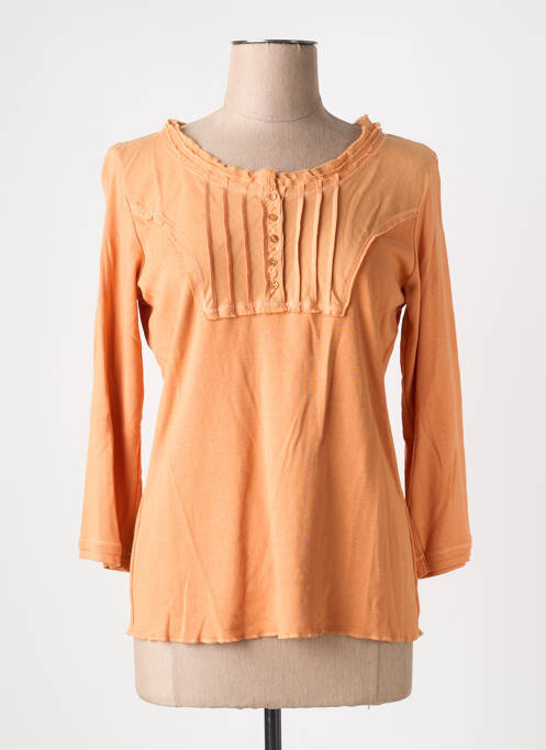 T-shirt orange PERSONA pour femme
