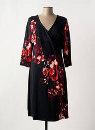Robe courte manches longues manches longues noir GERRY WEBER femme