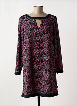 Robe courte manches longues manches longues noir LOLA ESPELETA femme