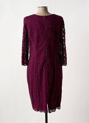 Robe mi-longue manches longues manches longues violet GERRY WEBER femme