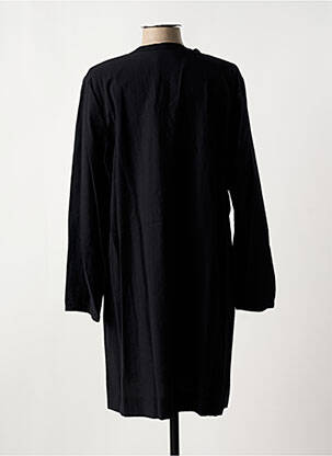 Robe mi-longue manches longues manches longues noir COP COPINE femme