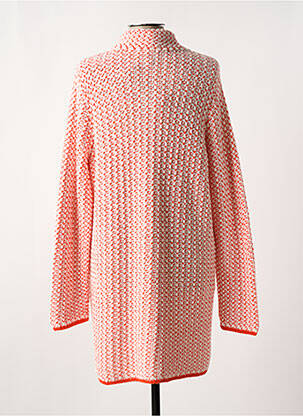 Manteau long coupe cintrée sans capuche orange STREET ONE femme