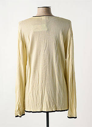 Gilet manches longues stretch beige DANEVA femme