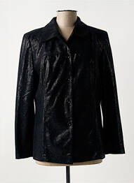 Chemisier coupe cintrée manches longues noir TRU. CITY femme