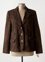 Blazer poches marron PAUL MATIS femme