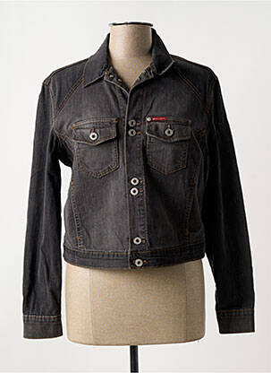 Veste casual poches noir LEE COOPER femme