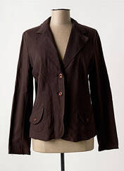 Blazer marron PERSONA pour femme seconde vue