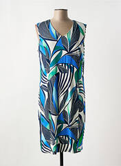Robe mi-longue bleu GEVANA pour femme seconde vue