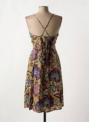 Robe mi-longue marron LA FEE MARABOUTEE pour femme seconde vue