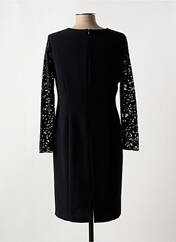 Robe mi-longue noir GEVANA pour femme seconde vue