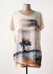 T-shirt beige LA FEE MARABOUTEE pour femme seconde vue