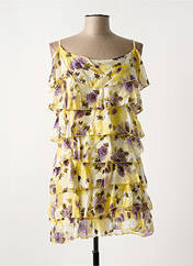 Tunique manches longues jaune LA FEE MARABOUTEE pour femme seconde vue