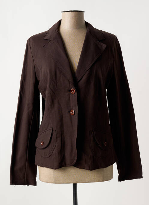 Blazer marron PERSONA pour femme