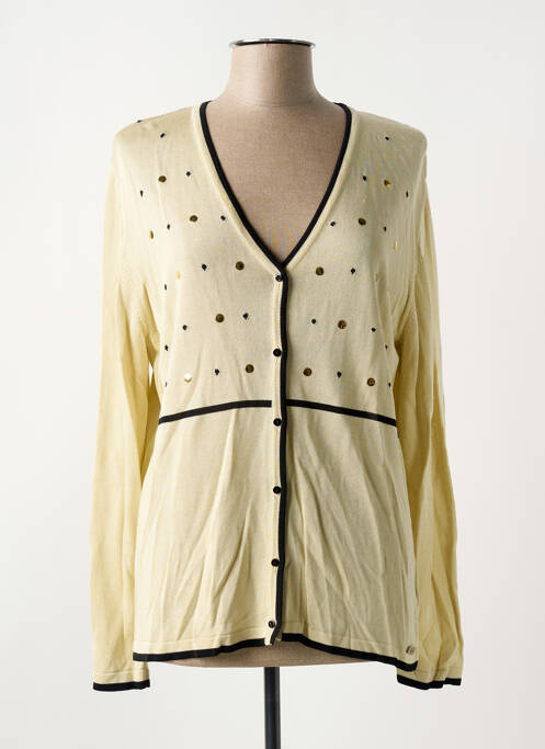 Gilet manches longues beige DANEVA pour femme