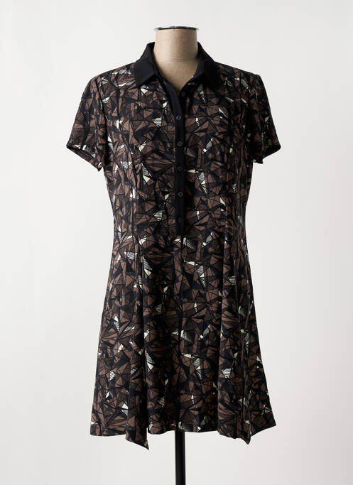 Robe courte marron LOLA ESPELETA pour femme