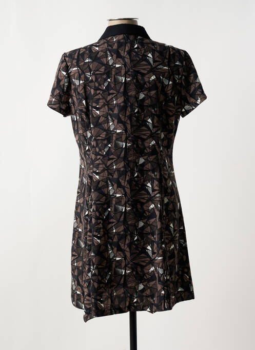 Robe courte marron LOLA ESPELETA pour femme