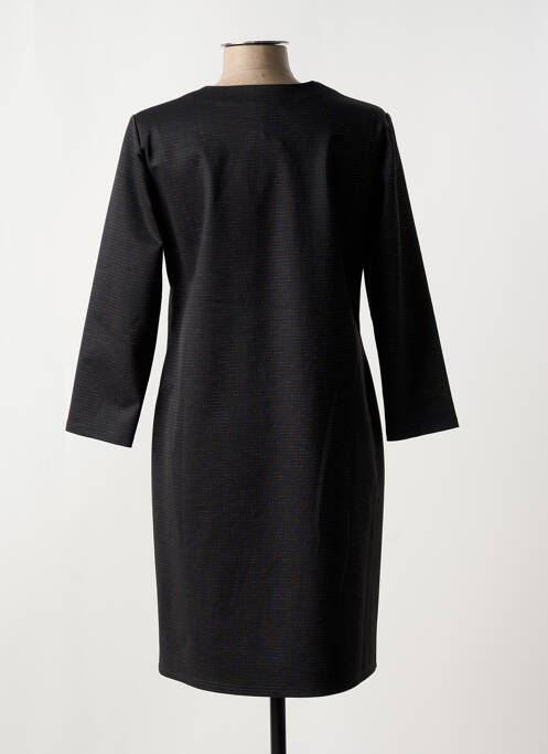 Robe mi-longue noir GEVANA pour femme