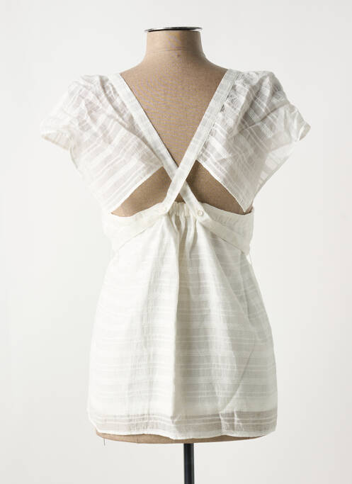 Top blanc COP COPINE pour femme