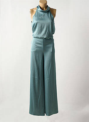 Combi-pantalon coupe cintrée sans manche vert VERA MONT femme