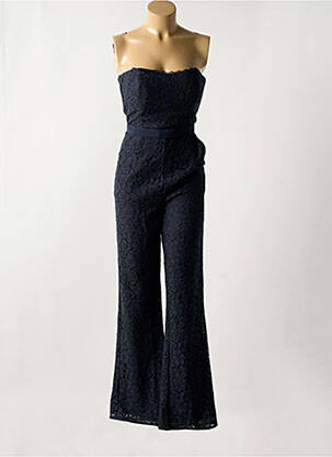 Combi-pantalon coupe cintrée sans manche bleu VERA MONT femme
