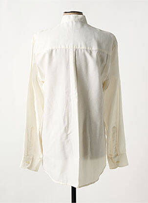 Chemise manches longues coupe droite blanc JEAN CHATEL homme
